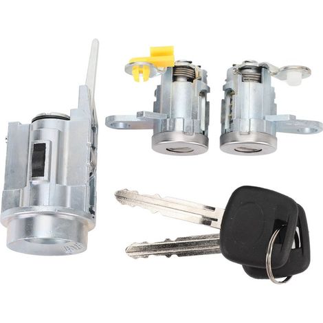 Ensemble de contacteur d'allumage avec cylindre de serrure de porte pour Tacoma Base (modèle 69005-35840), ensemble cylindre de serrure de porte et contacteur d'allumage résistant aux hautes températu (1/5)