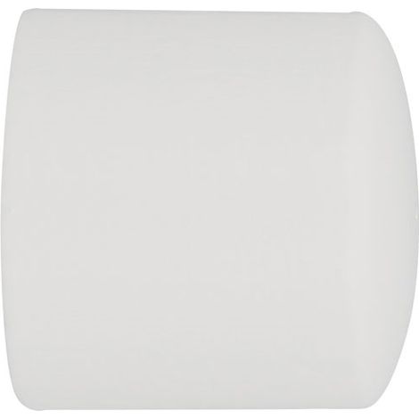MOBOIS - Embout bois d28 bouchon laque blanc x2