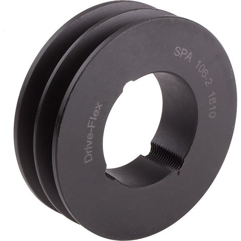 Poulie en fonte, Acier, alésage 42mm ( Prix pour 1 )
