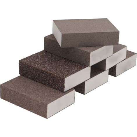 Éponges de ponçage 7 Pièces Lavable éponge Abrasive, Gros Moyen partícula Fin pour éliminer partícula Fin bricolage eponge (1/4)