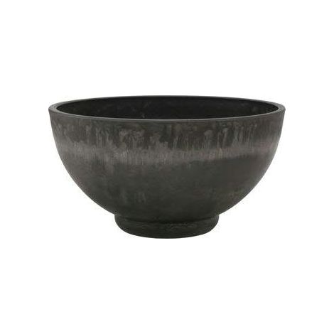 Ecostone Schale ECO701 D40H20cm anthrazit