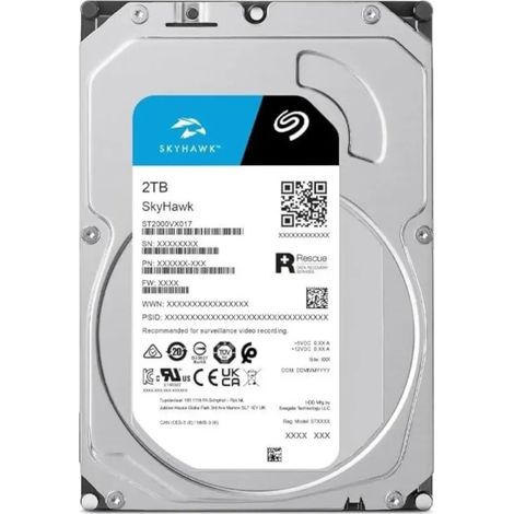 SEAGATE USATO SKYHAWK HARD DISK 2TB, SPECIFICO PER VIDEOSORVEGLIANZA