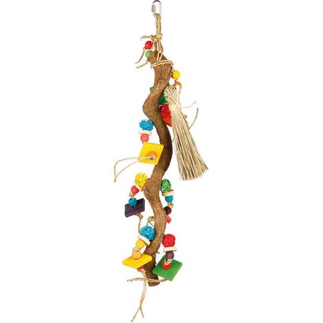 Gioco naturale, in legno, 56cm per Uccelli