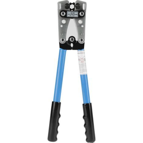 Crimpzange für sechseckige Kabelschuhe HX-50B (blau) – 6 bis 50 mm (1/5)