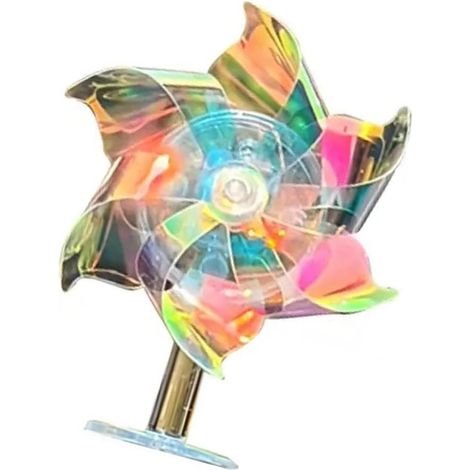 Moulin à vent rotatif à LED pour guidon de moto pour conduite nocturne dynamique et occasions festives (1/5)