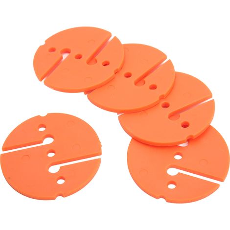 Höhlentauchmarkierungen, runde orange PVC-Sicherheitsleine für Tauchgänge