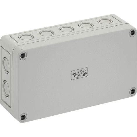 Spelsberg Caja vacía, grado de protección IP66, resistencia al impacto IK08, clase de protección II, Ui 690V AC, tensión de aislamiento nominal 1000V DC, UL, DLG, DNV, sin halógenos, 12741001