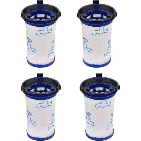 Lot de 4 filtres de rechange en mousse pour aspirateurs Rowenta Air Force 360 RH9051WO RH9057WO RH9079WO RH9086WO RH9089WO,Remplacement Alternative à ZR009001 (1/5)