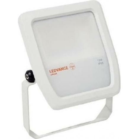Projecteur LED blanc étanche 10W 3000K 1050lm 230V 125x115x39mm avec patère IP65 OSRAM LEDVANCE 097384 (1/2)