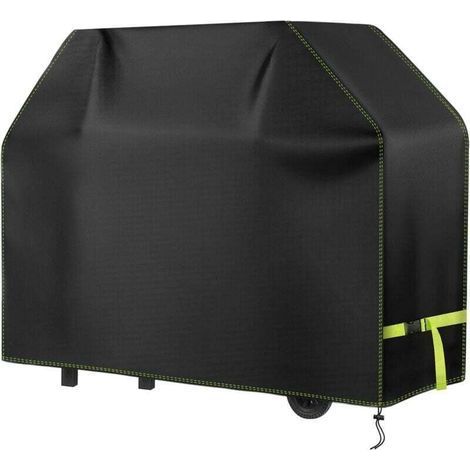 Housse de barbecue d'extérieur, Oxford 420D, protection 137x61x117CM, vent/soleil/eau, compatible avec la plupart des barbecues (1/4)