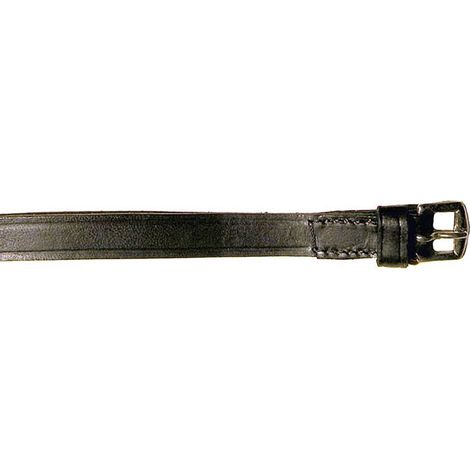 Nero 10 - Cinturini in pelle per speroni inglesi