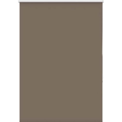 Store enrouleur occultant café 110x150cm largeur du tissu