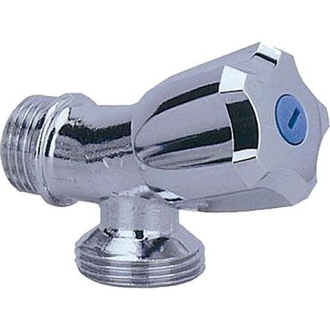 Robinet machine à laver WATTS 1/2"- 3/4" finition polie/chromée (1/2)