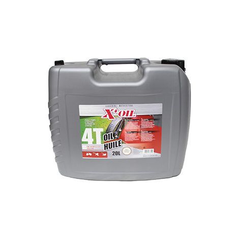 Olio motore 4 tempi X'oil, SAE30 API Sj/Cd, JASO Ma, in tanica da 20 litri.