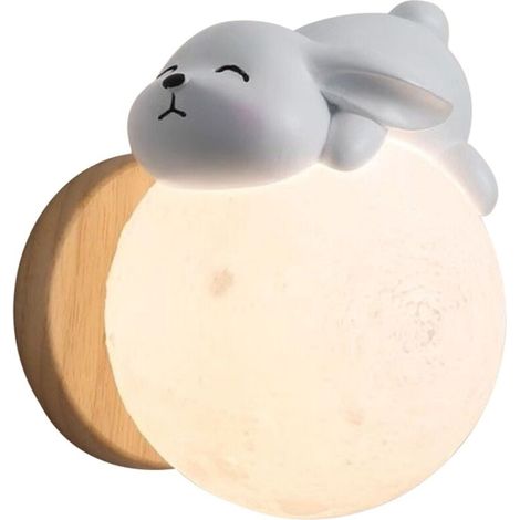 Moderna lampada da parete a LED dimmerabile e cablata per cameretta, soggiorno, corridoio, ristorante, bianca, A (1/4)