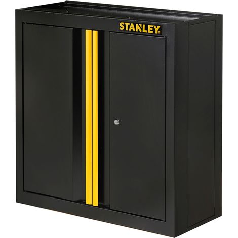 Stanley – Armoire murale pliable 76 cm avec 2 portes – Charge maximale 45 kg – Installation rapide sur cloisons sèches et maçonnerie (1/3)