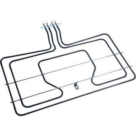 RÉSISTANCE DE VOUTE 1200W GRILL 1500W POUR FOUR GERMANIA - 606109 (1/3)