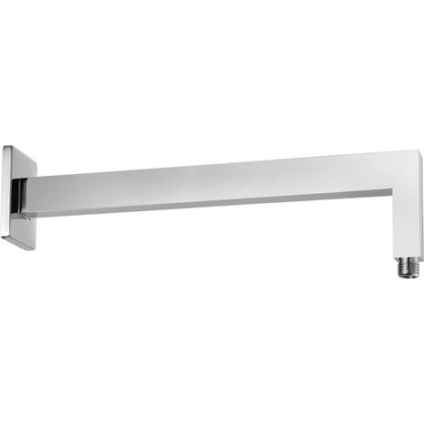 Ogomondo braccio doccia ottone cromato prolunga soffione doccia bagno fisso attacco standard (1/2)