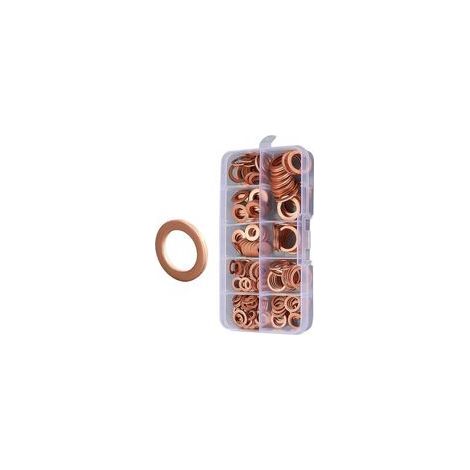 Lot de 200 joints toriques en cuivre pour bouchon de vidange de moteur