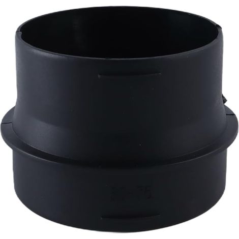 Adaptateur de conduit de ventilation 75 mm à 80 mm de diamètre Réducteur de chauffage Système de chauffage Connecteur de flux d'air en plastique (1/5)