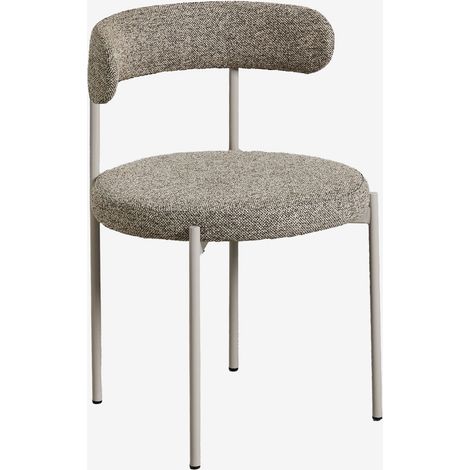 SKLUM Esszimmerstuhl aus Schlingenstoff von Brim                    Hellbeige               