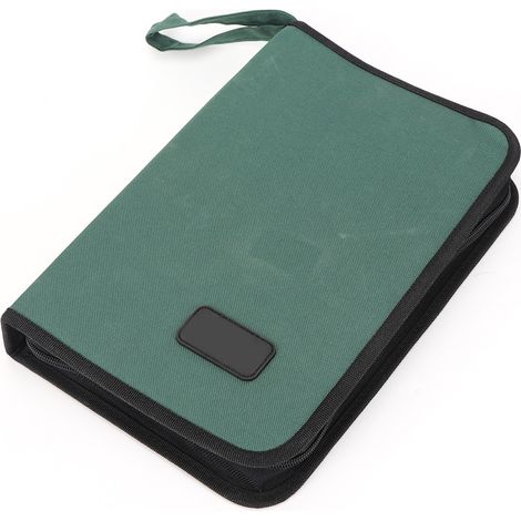 Sacoche à outils en tissu Oxford pour accessoires de quincaillerie et pièces industrielles robustes (265 x 145 x 50 mm) (1/5)