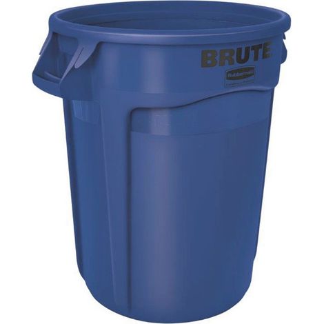 Cestino multiuso blu 121l PE esterno Ø560xH692mm RUBBERMAID