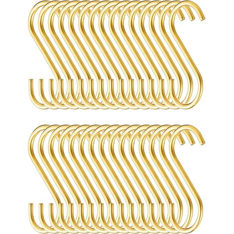 Crochet or s pour cuisine/extérieur – ustensiles/casserole/serviette, acier inoxydable (1/4)