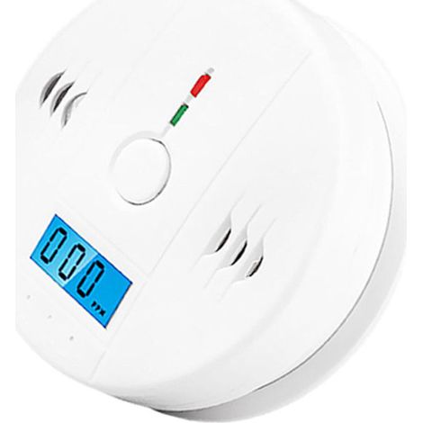 Rauch- und Kohlenmonoxidmelder – 85 dB Alarm – Wandmontage – ABS-Material – Kompakte Abmessungen (10 x 10 x 4 cm) für optimale Sicherheit (1/4)