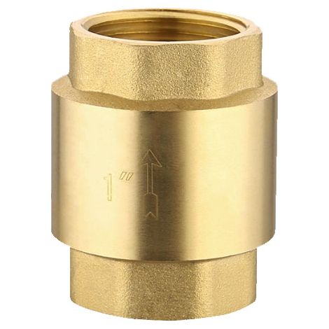 Clapet Anti-Retour - Laiton - Filetage Intérieur 32 mm - Pression de Travail 1 6 MPa - Température -10 à 100 °C - Pour Systèmes de Pompe et Chauffage - 1 Pièce (1/5)