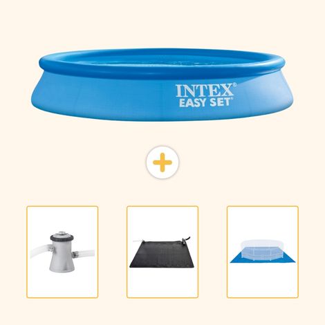 Intex Piscine Easy Set Ronde - 305x61 cm - 4-pièces SCB79 (1/5)