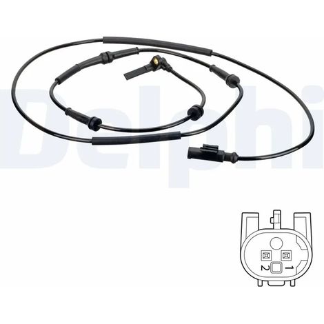 Capteur, vitesse de roue Delphi Technologies SS20635 ALFA ROMEO 46842227