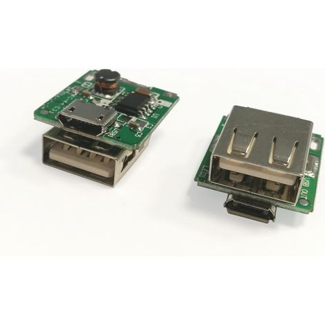 Convertitore USB-micro-USB da 3,7 V a 5 V, 800 mA