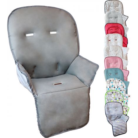 Housse d'assise pour chaise haute bébé enfant gamme Ptit - Agate - Monsieur Bébé