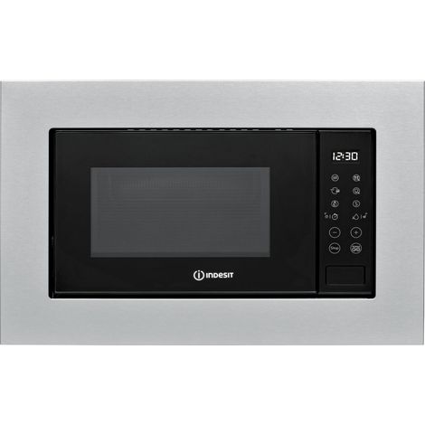 Indesit MWI 120 SX.1. Posizionamento dell'apparecchio: Da incasso, Tipo di prodotto: Solo microonde, Capacità interna: 20 L, Potenza Microonde: 800 W, Display incorporato, Tipo di cont... - MWI120SX.1 (1/5)