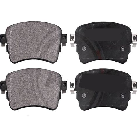 KIT PASTIGLIE FRENO POSTERIORI compatibile con CITROËN SPACETOURER AUTOBUS / PASTIGLIE FRENANTI AUTO OEM 35185, / SOSTITUZIONE DIRETTA / BASSA POLVERE / SILENZIOSO