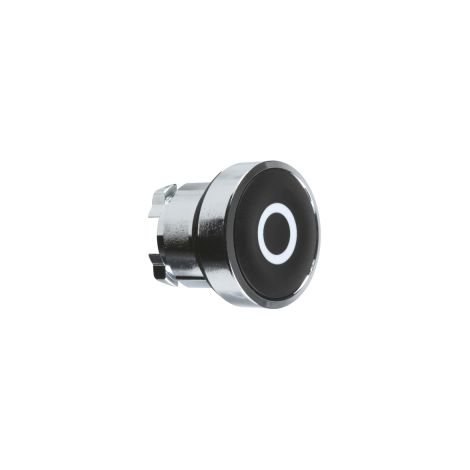 Cabeza pulsador Harmony XB4 IP66 22 mm bisel metálico y rango -40 °C a 70 °C