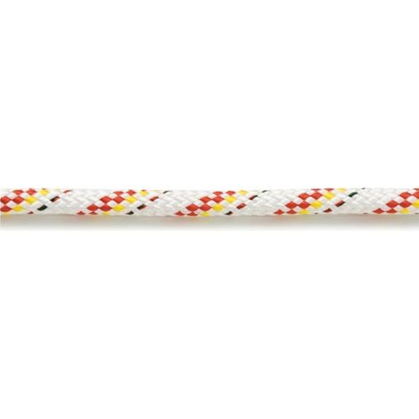 Treccia cruise 10 mm rosso/giallo, nautica mt 150