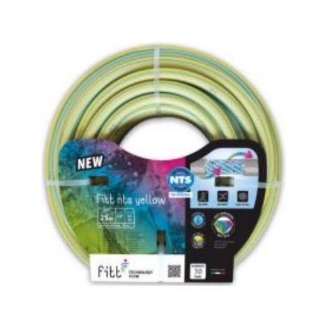 Fitt YELLOW Tubo per Irrigazione NTS Yellow 1 1-4'' 30 mm 25 m 6 strati antiabrasione colore Giallo