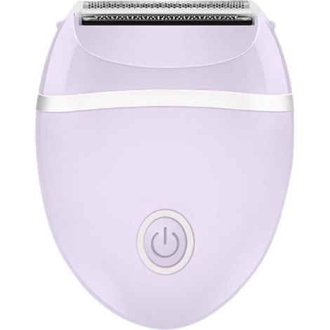 Depiladora eléctrica impermeable y recortadora de bikini recargable para piernas y rostro de mujer (1/5)