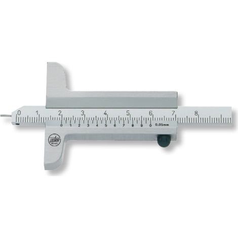 Tiefenmessschieber active 100 mm 200 mm Stahlstift gehärtet