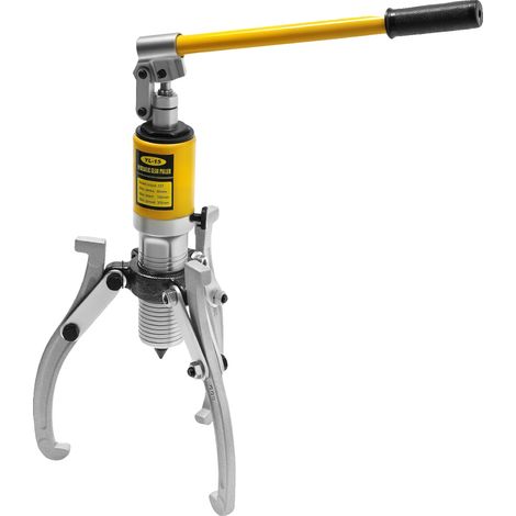 Hydraulischer Nabenabzieher, 15 Tonnen Tragkraft, ergonomischer Griff, silber (1/2)