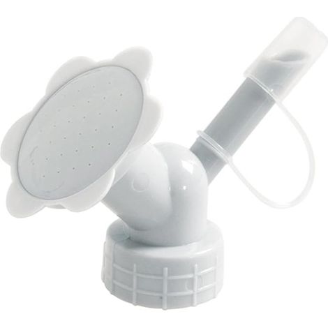 Arrosoir 2 en 1, vase d'arrosage, bouilloire, pommeau de douche, outils de jardin, arrosoirs pour bouteilles d'eau, arbre d'intérieur, outil pour plantes en pot (couleur grise) (1/4)