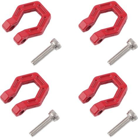 Kit de verrouillage en plastique robuste en 4 pièces pour la réparation de véhicules robotisés télécommandés capables d'escalader. (1/4)