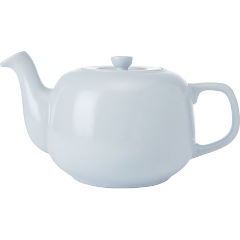 La Cafetière Teiera classica in blu cielo, teiera tradizionale con comodo manico e beccuccio antigoccia de adatta a 4 tazze, adatta a bustine di tè de, facile de pulizia, adatta a