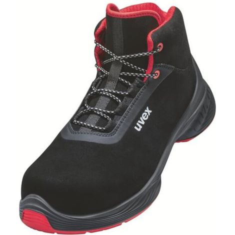 uvex Stiefel 1 G2 S2 schwarz rot Weite 14 Größe 52 (1/5)