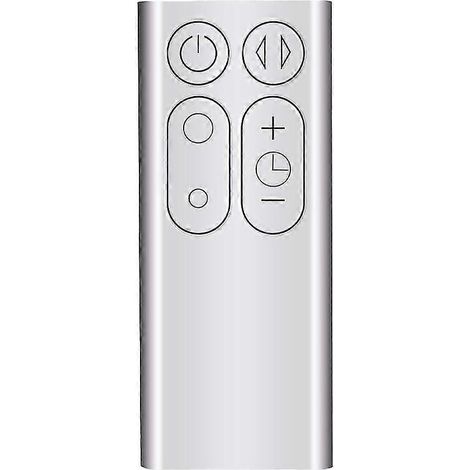 Télécommande de remplacement compatible avec le purificateur d'air et ventilateur sans pales AM11 TP00 (couleur argent).