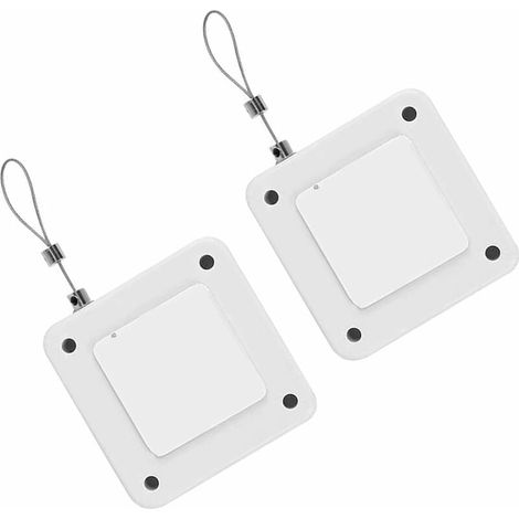 SHINING HOUSE Stanzfreier automatischer Türschließer, stanzfreier automatischer Türschließer, automatischer Sensor-Türschließer für verschiedene Türen, geeignet für alle Arten von Türen (weiß), 2 Stüc (1/5)