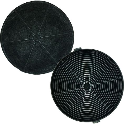 Sparset 2 Stk. Ersatz-Aktivkohlefilter FWK-23 für Dunstabzugshaube Amica OTC6121