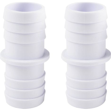 Steinbach Doppelschlauchtülle Ø 32/32 mm weiß Poolzubehör